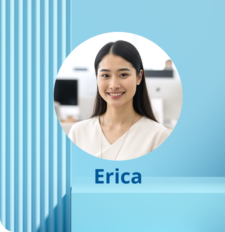 受僱的Erica